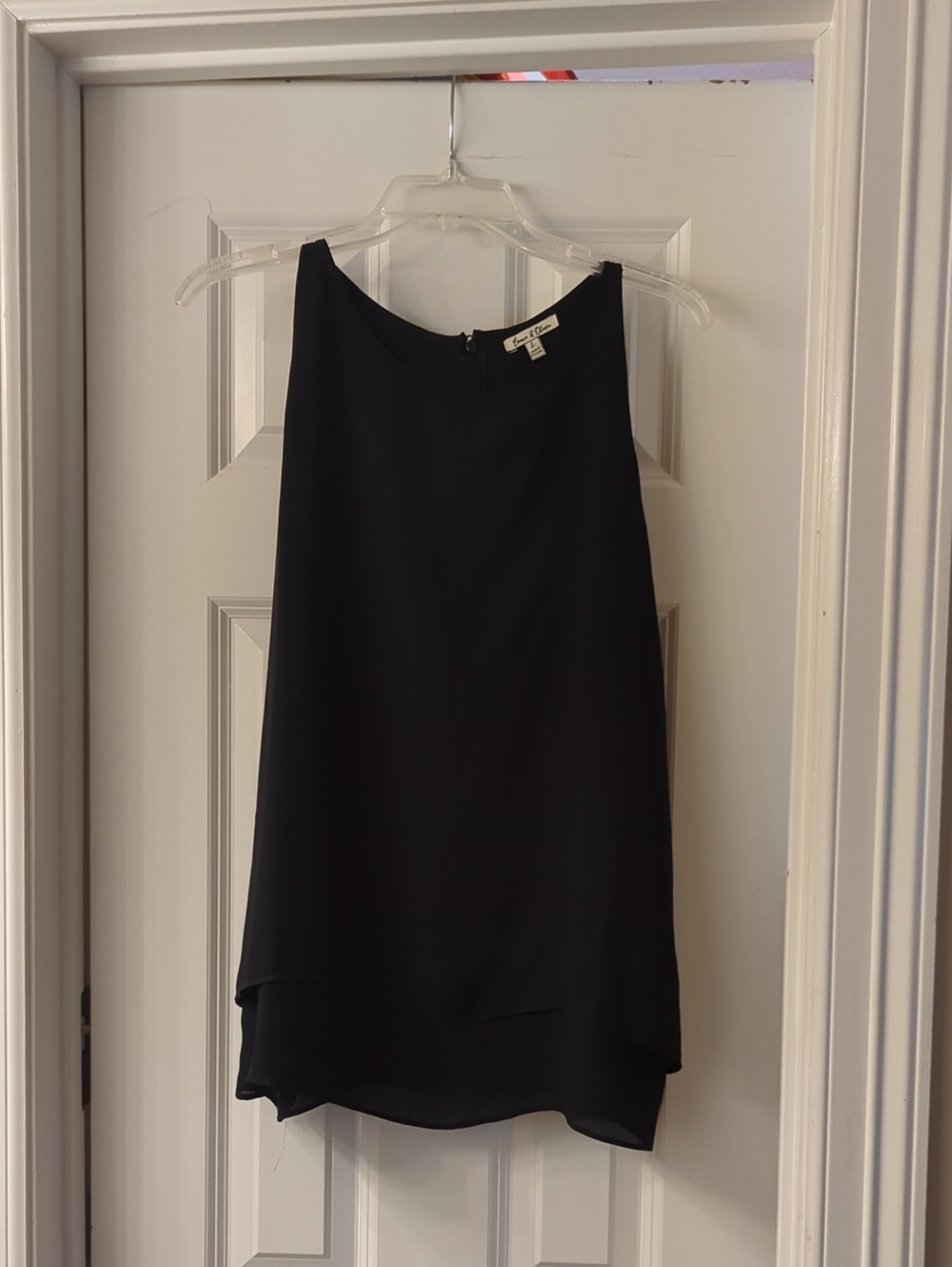 Classic Black Layered Top